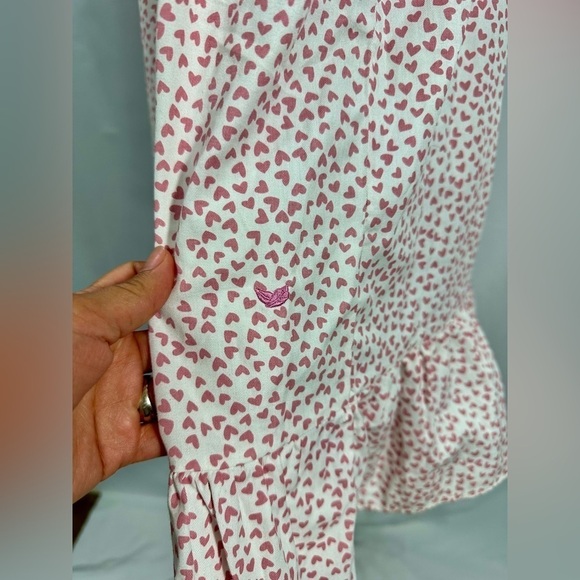 Petite plume heart print mini dress size 10 - Picture 9 of 10